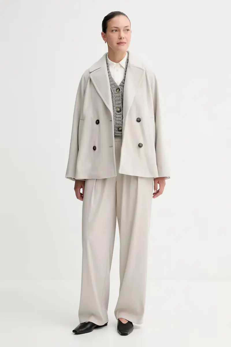 camicia donna colore beige 508200152201 miniatura 2