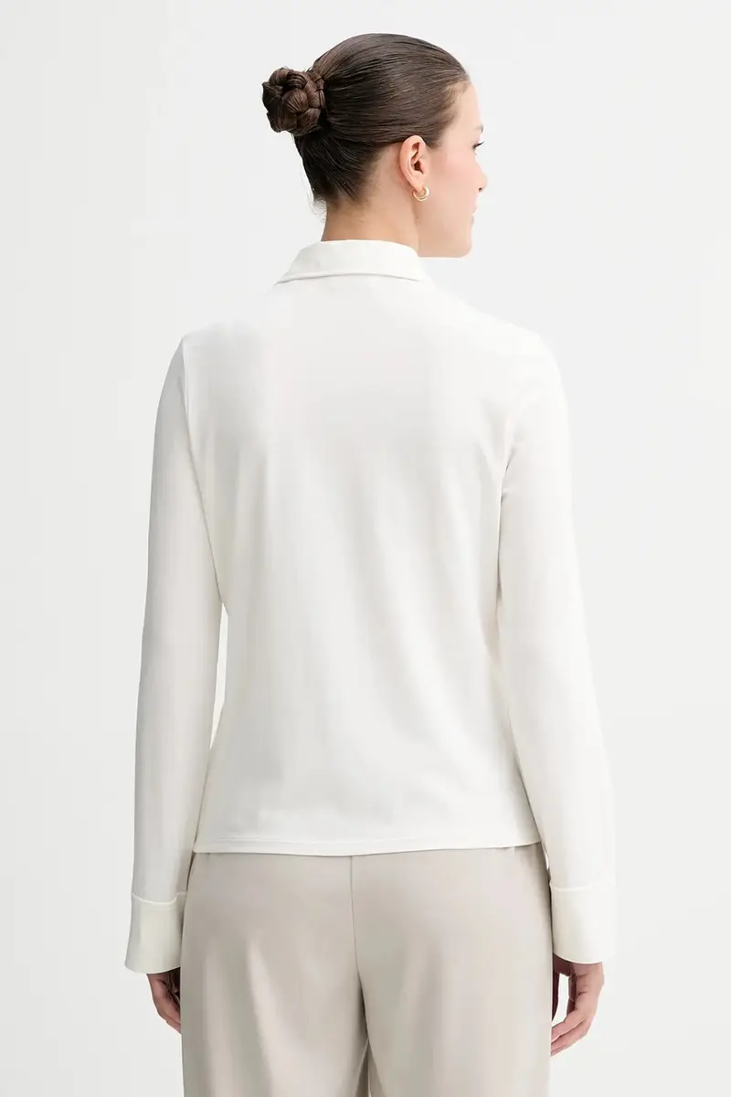 camicia donna colore beige 508200152201 miniatura 3