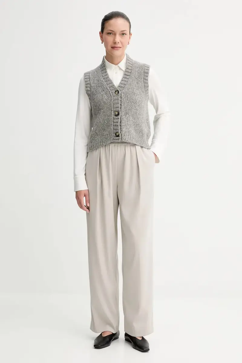 camicia donna colore beige 508200152201 miniatura 4