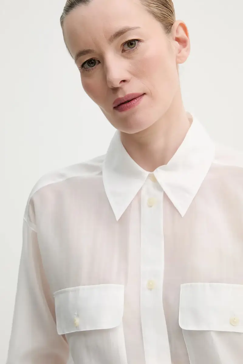 camicia donna colore bianco 502089042069 miniatura 4