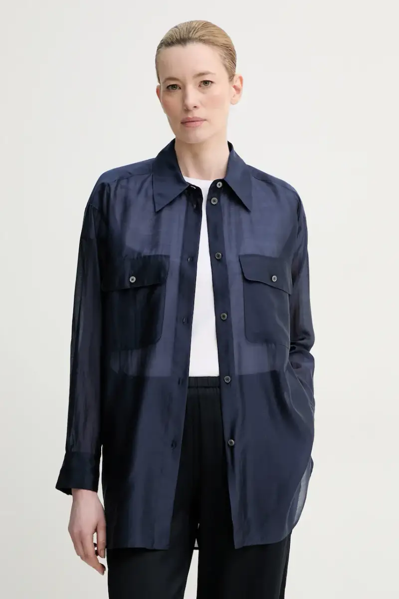 camicia donna colore blu navy 502089042069