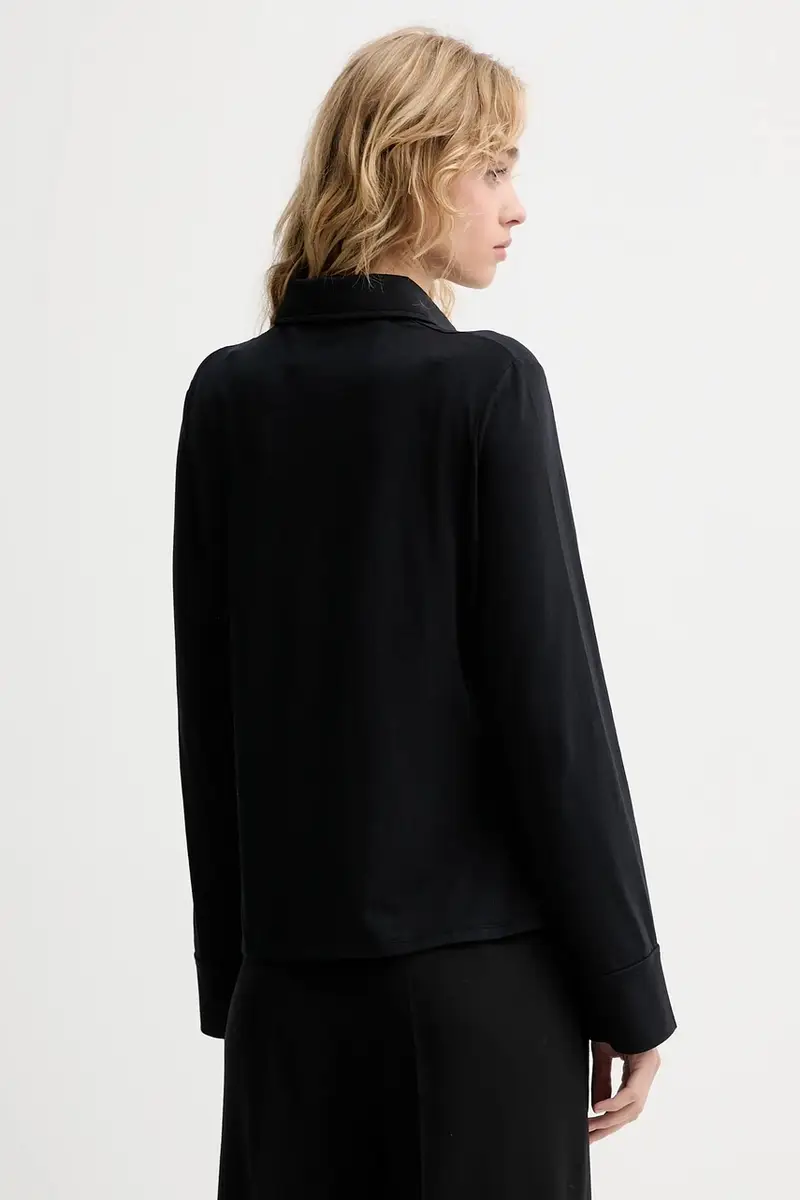 camicia donna colore blu navy 508200152201 miniatura 3