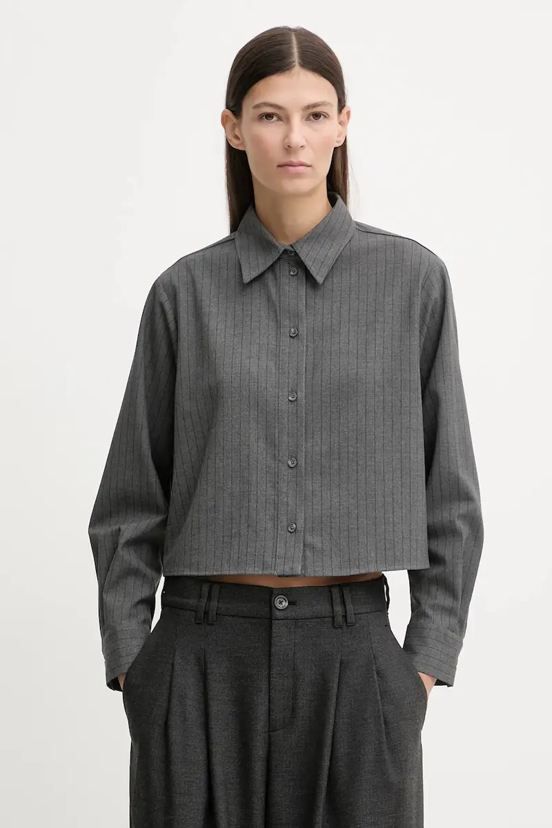 camicia donna colore grigio 5000007455