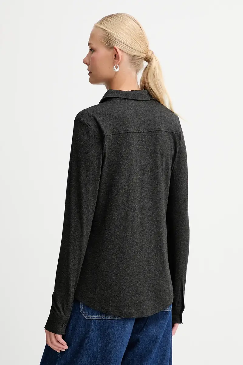 camicia donna colore grigio 509205252505 miniatura 3