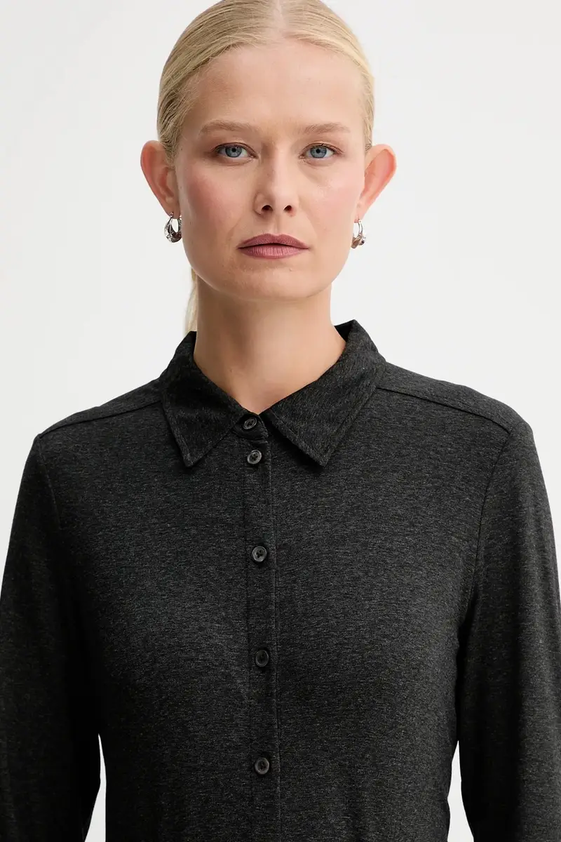 camicia donna colore grigio 509205252505 miniatura 4