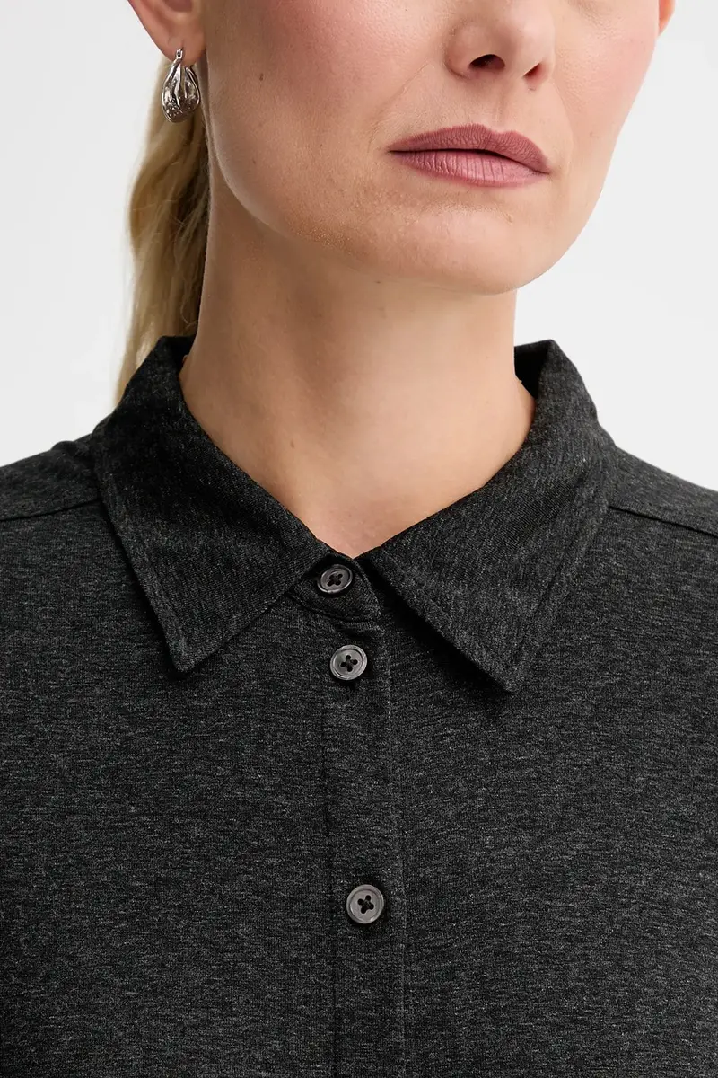 camicia donna colore grigio 509205252505 miniatura 5