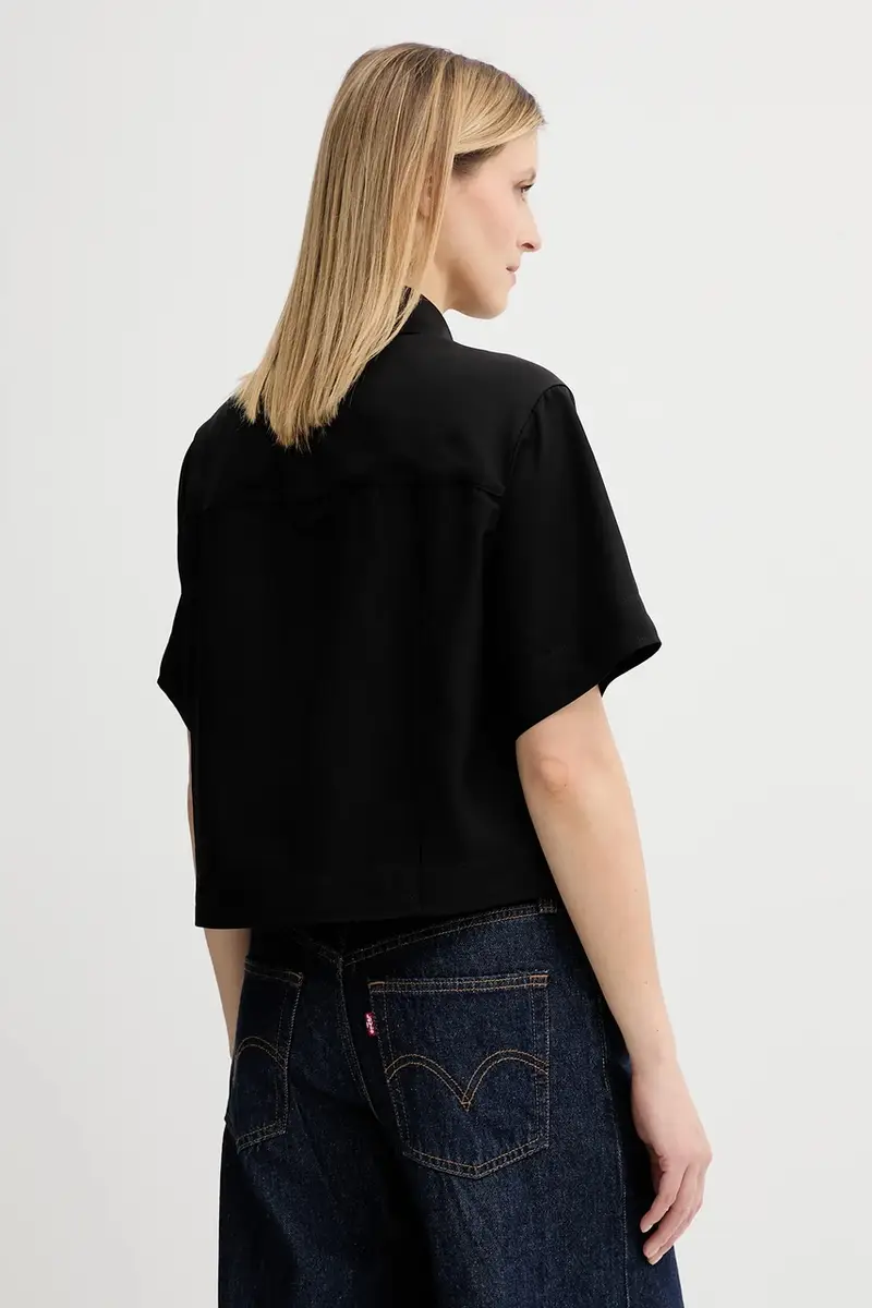 camicia donna colore nero 506006041057 miniatura 3