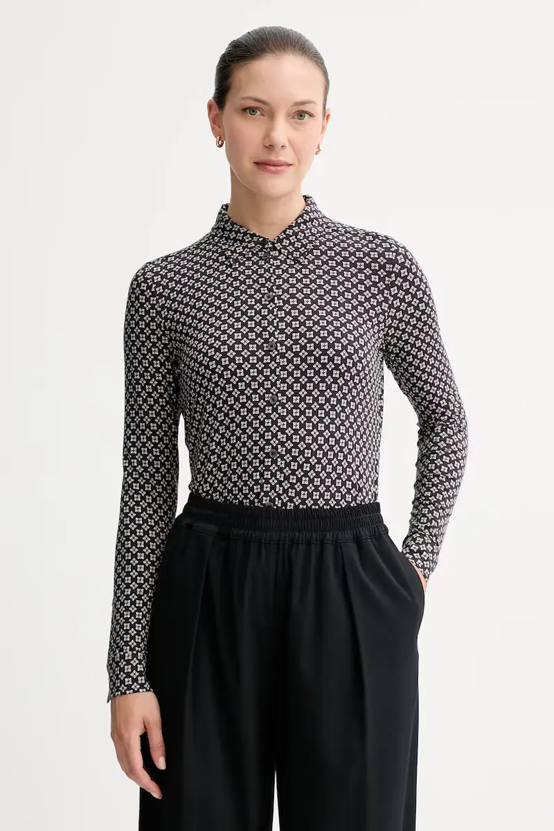 camicia donna colore nero 508226452319