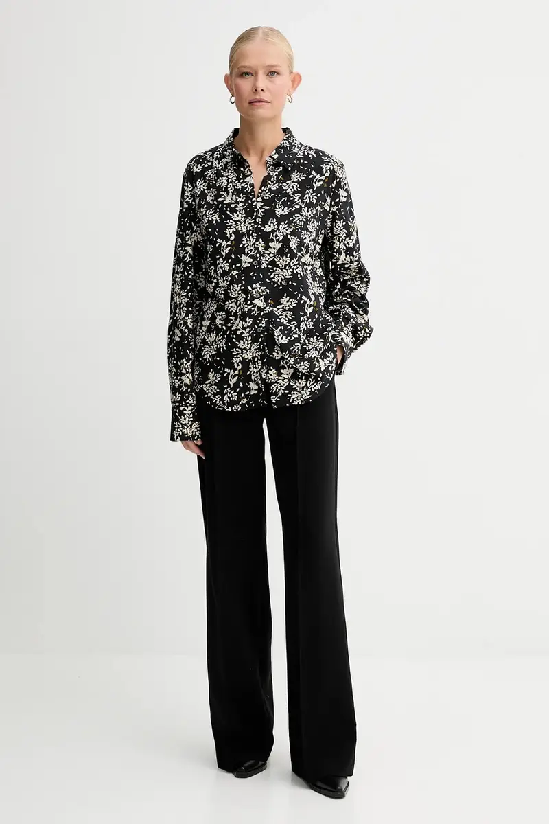 camicia donna colore nero 509098842295 miniatura 2