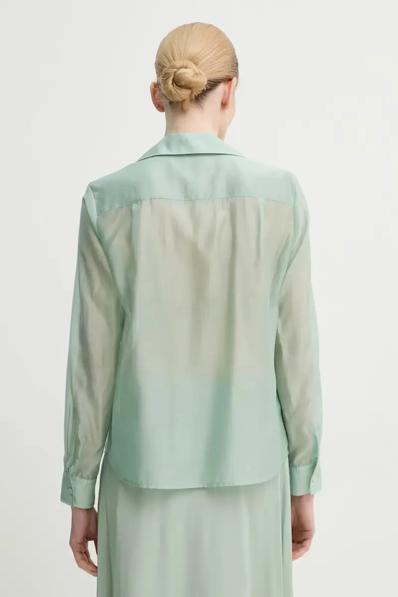 camicia donna colore turchese 502089042137 miniatura 3