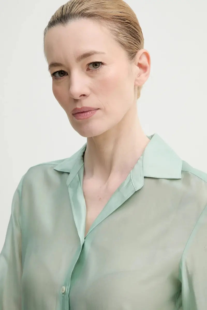 camicia donna colore turchese 502089042137 miniatura 4