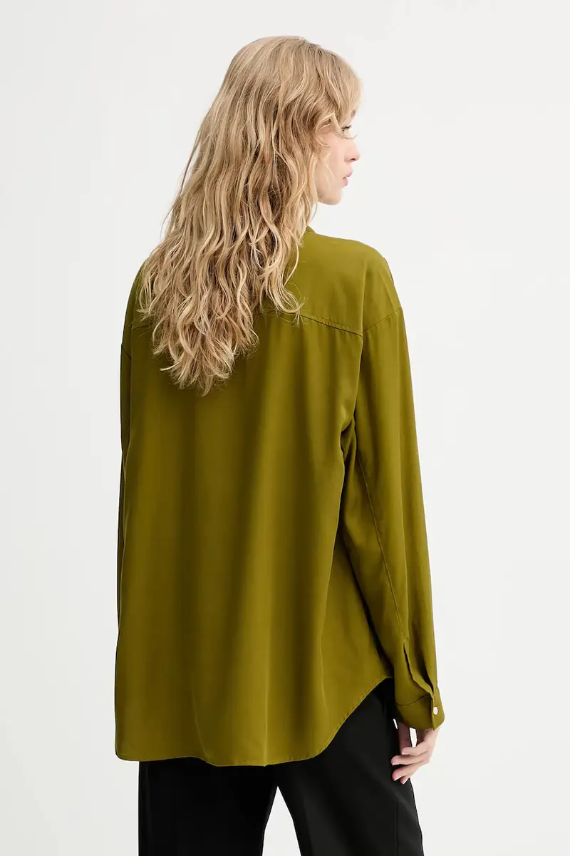 camicia donna colore verde 509152542109 miniatura 3