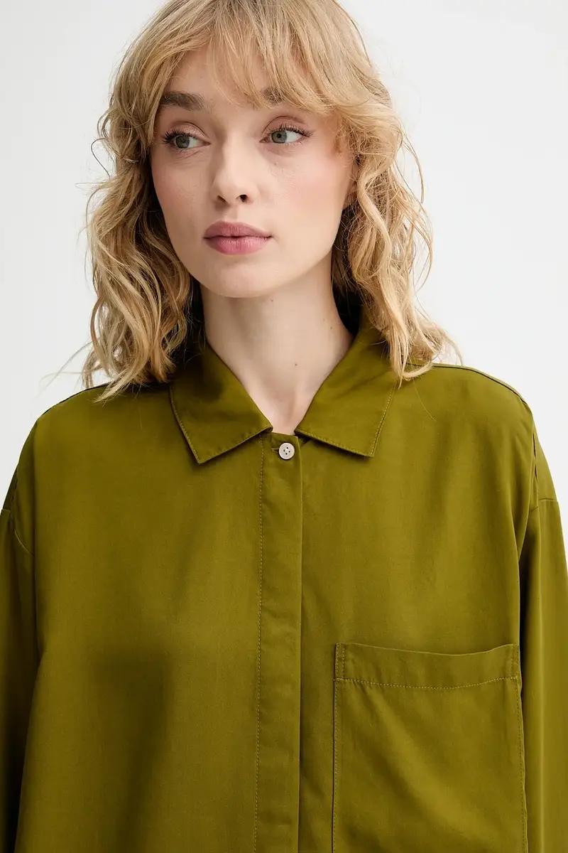 camicia donna colore verde 509152542109 miniatura 4