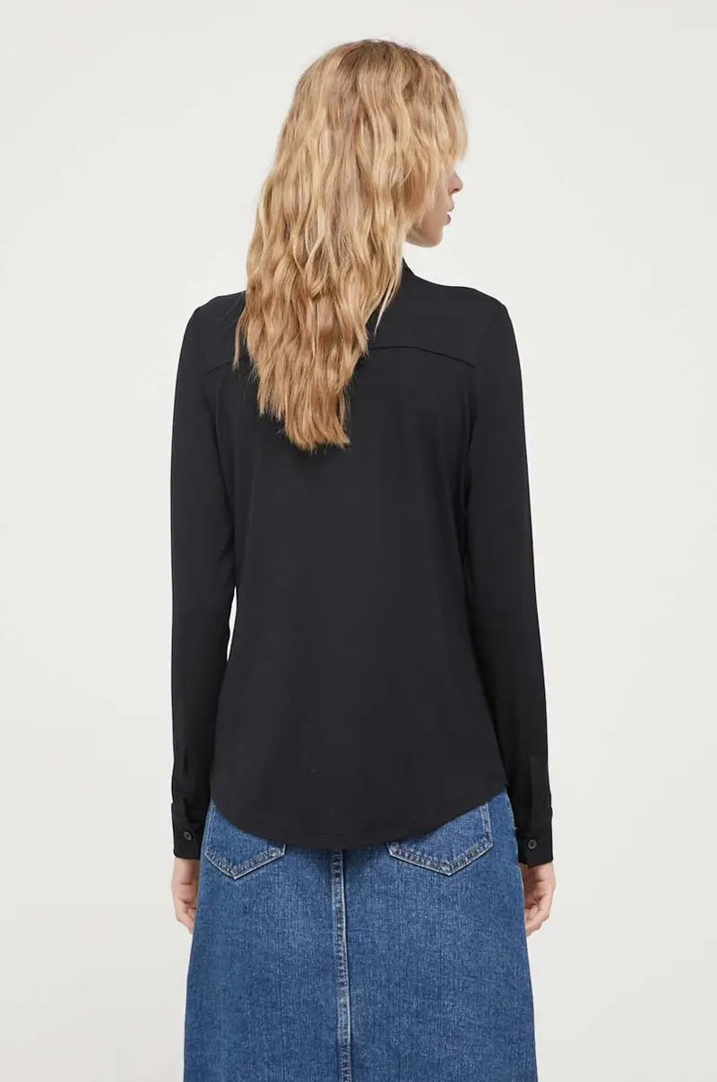 camicia donna Nero miniatura 3