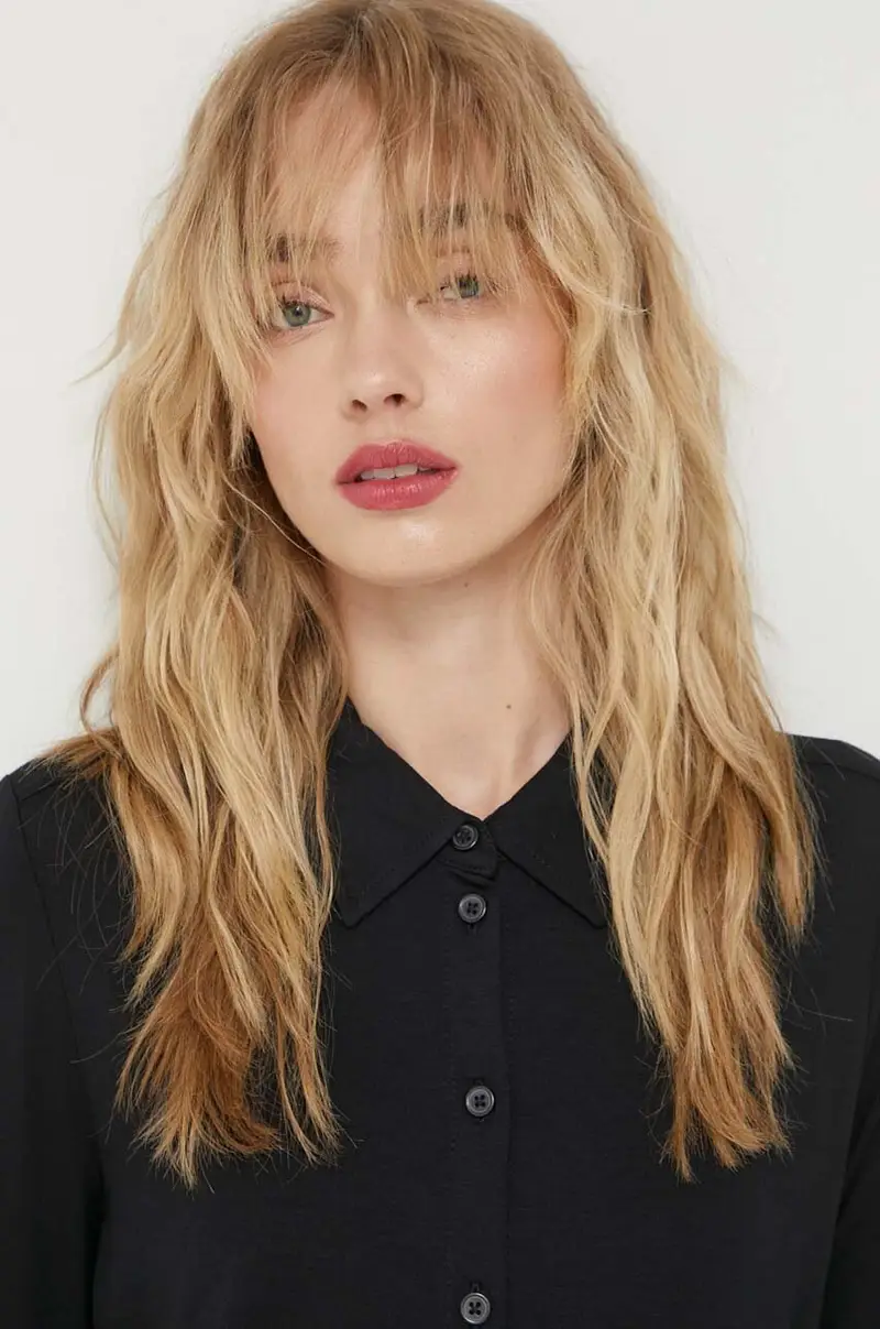 camicia donna Nero miniatura 4