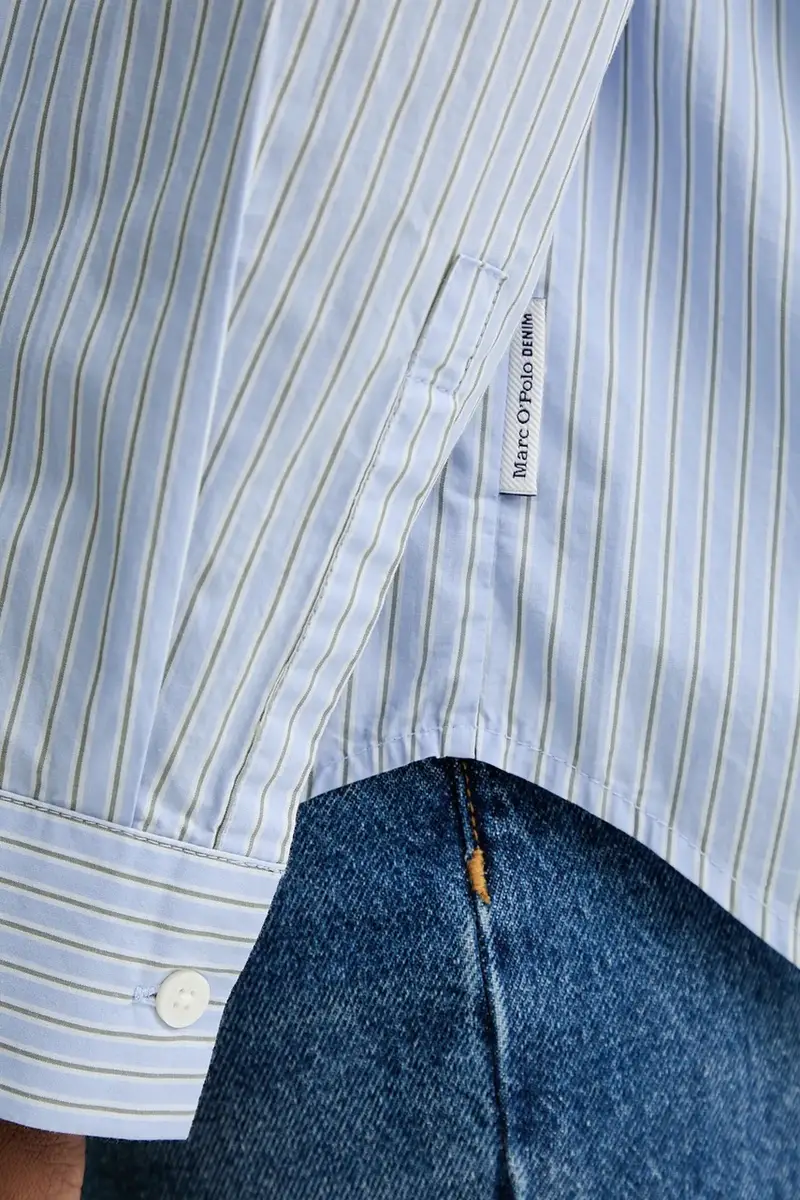 camicia in cotone donna colore blu 5000007256 miniatura 5