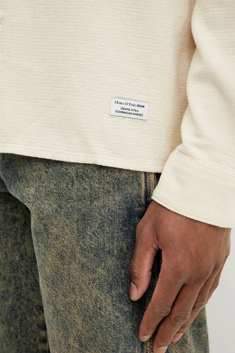 camicia in cotone uomo colore beige 5000005906 miniatura 5