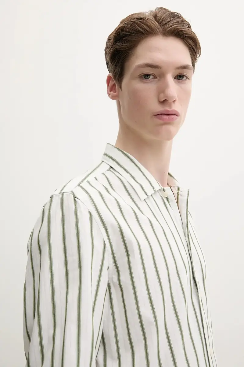 camicia in cotone uomo colore bianco 522721642598 miniatura 5