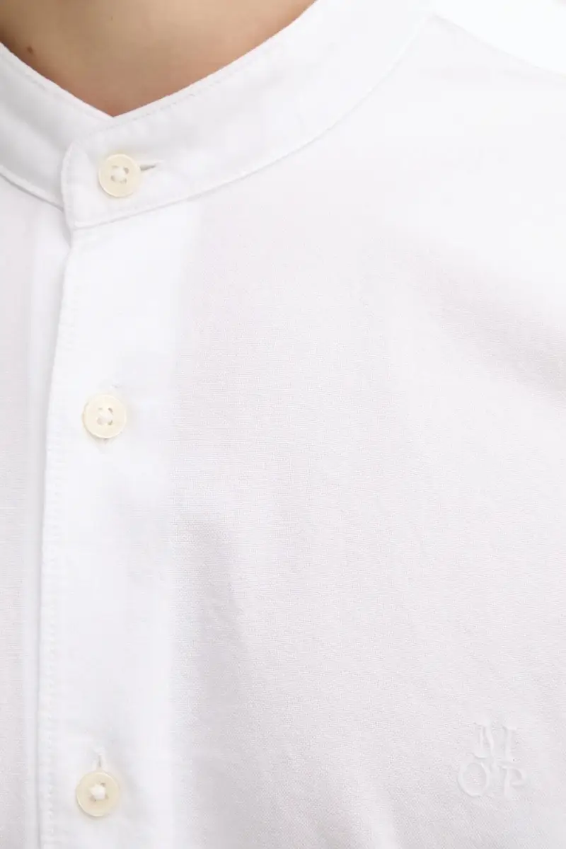 camicia in cotone uomo colore bianco 526731142308 miniatura 5