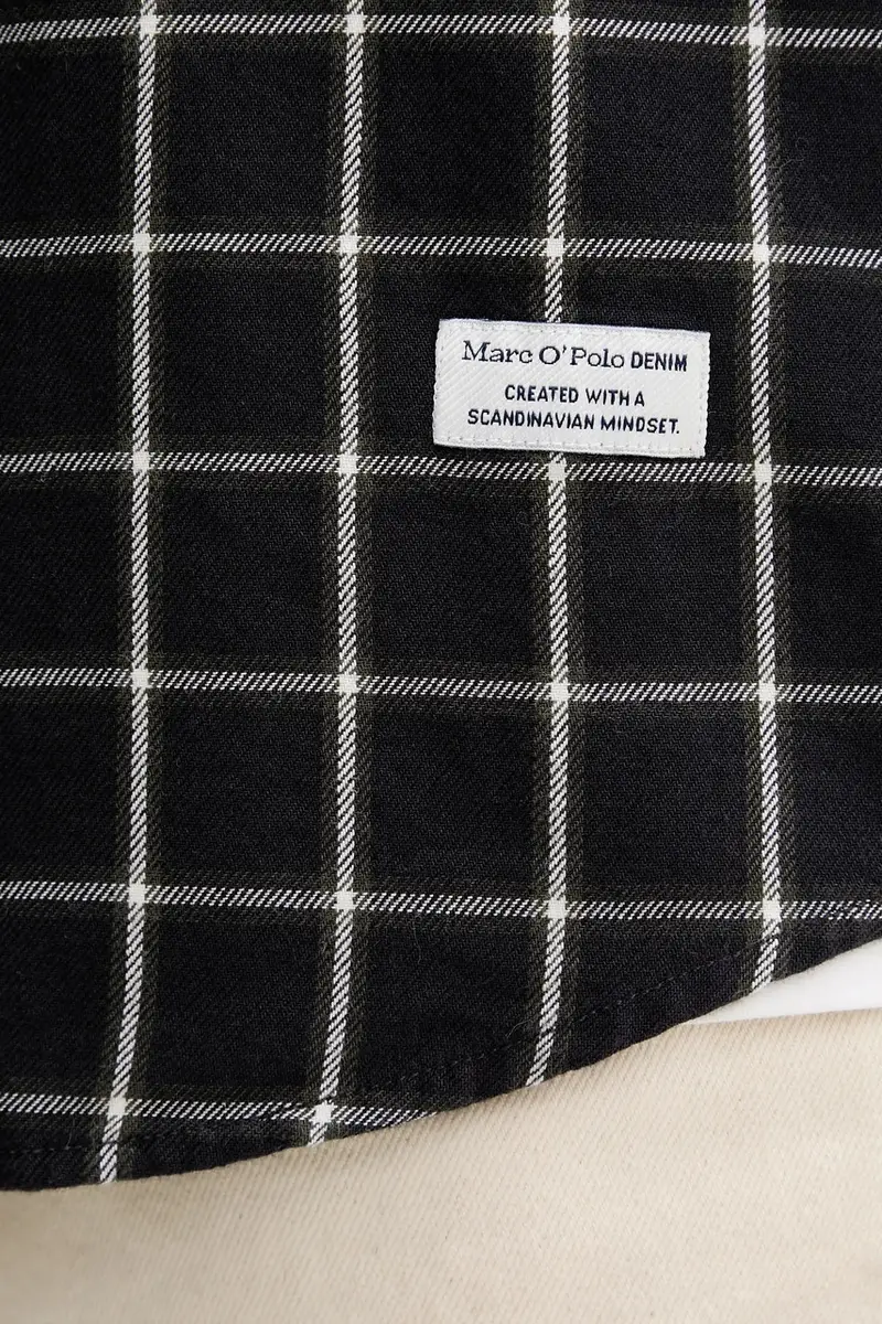 camicia in cotone uomo colore blu navy 5000007117 miniatura 5