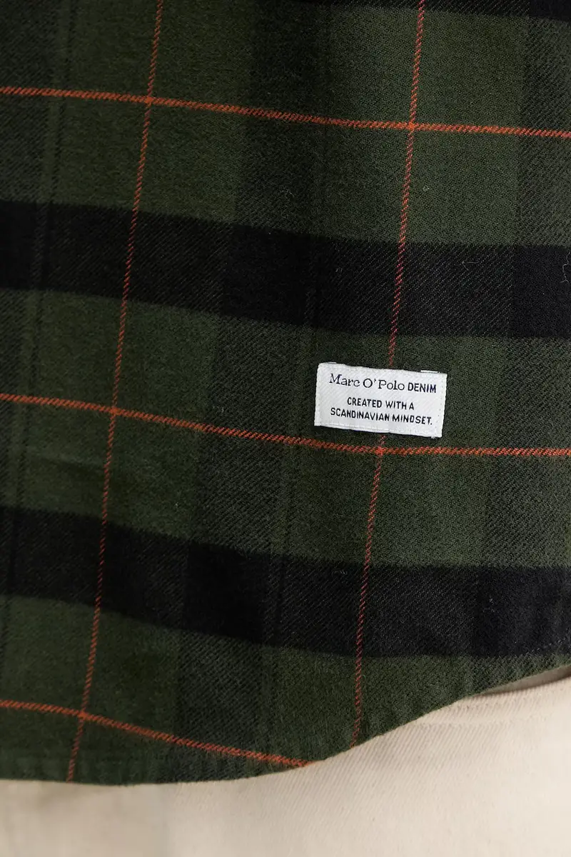 camicia in cotone uomo colore verde 5000007600 miniatura 5