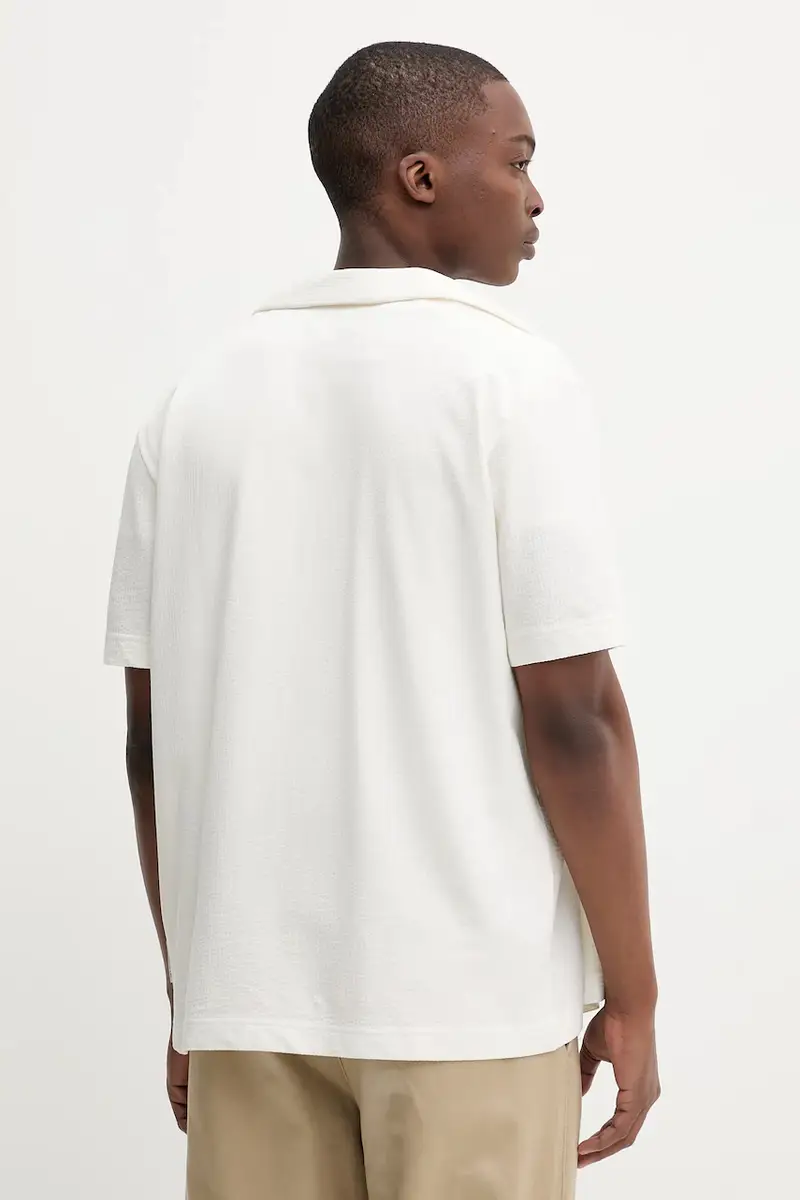 camicia uomo colore beige 526204753088 miniatura 3