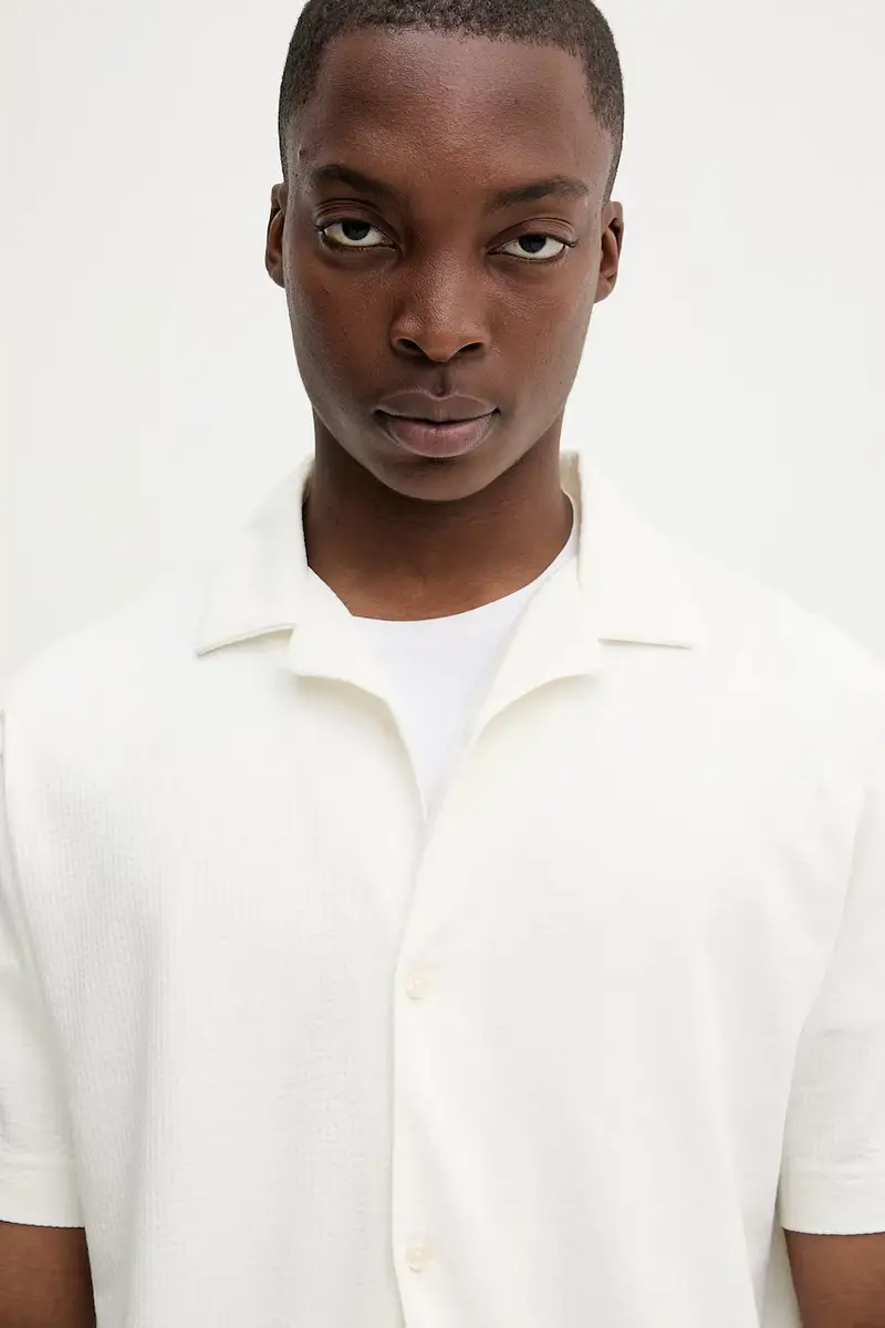 camicia uomo colore beige 526204753088 miniatura 4