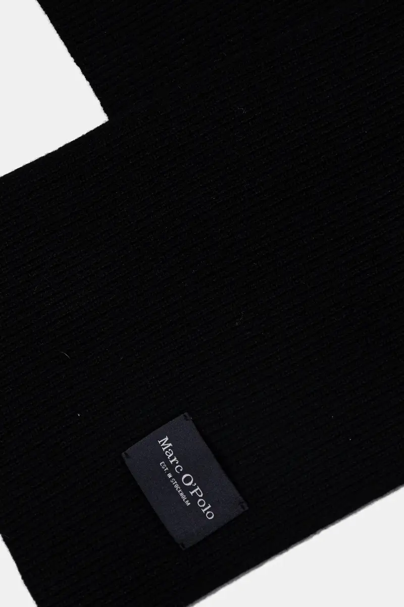 cappello e sciarpa con lana colore nero 530612809026 miniatura 4