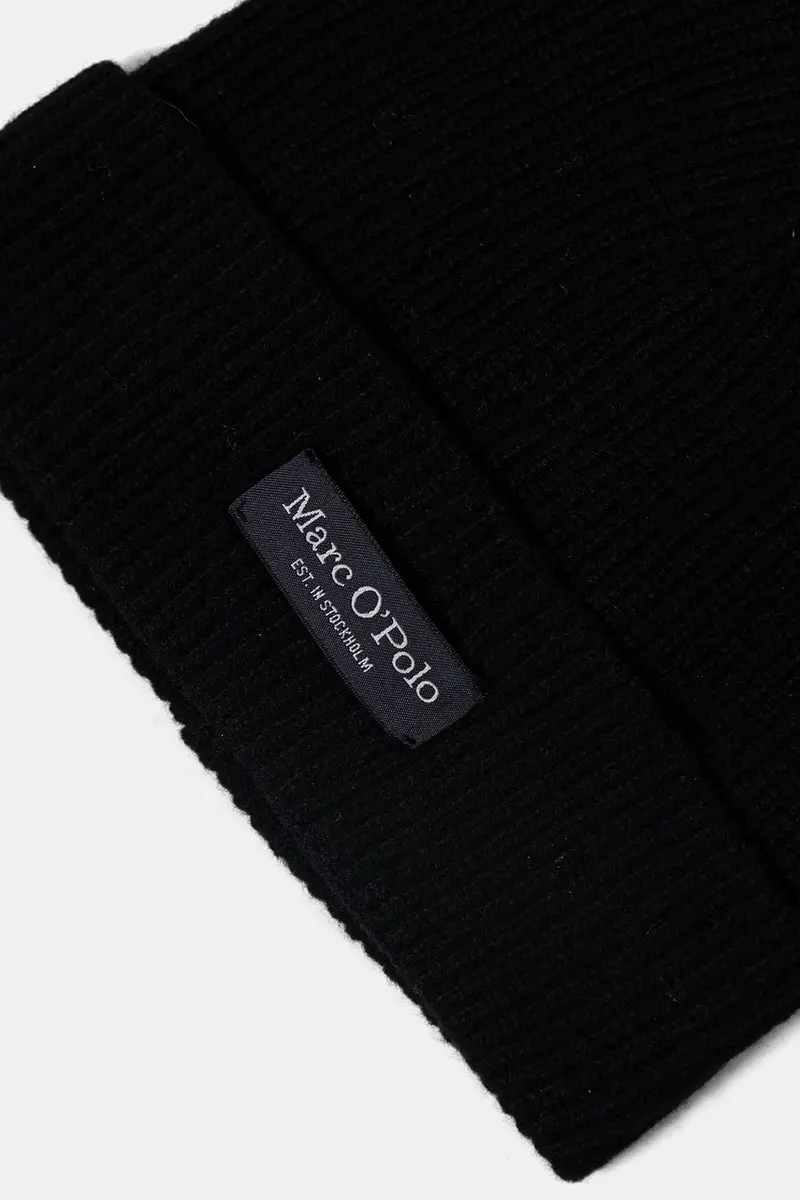 cappello e sciarpa con lana colore nero 530612809026 miniatura 5