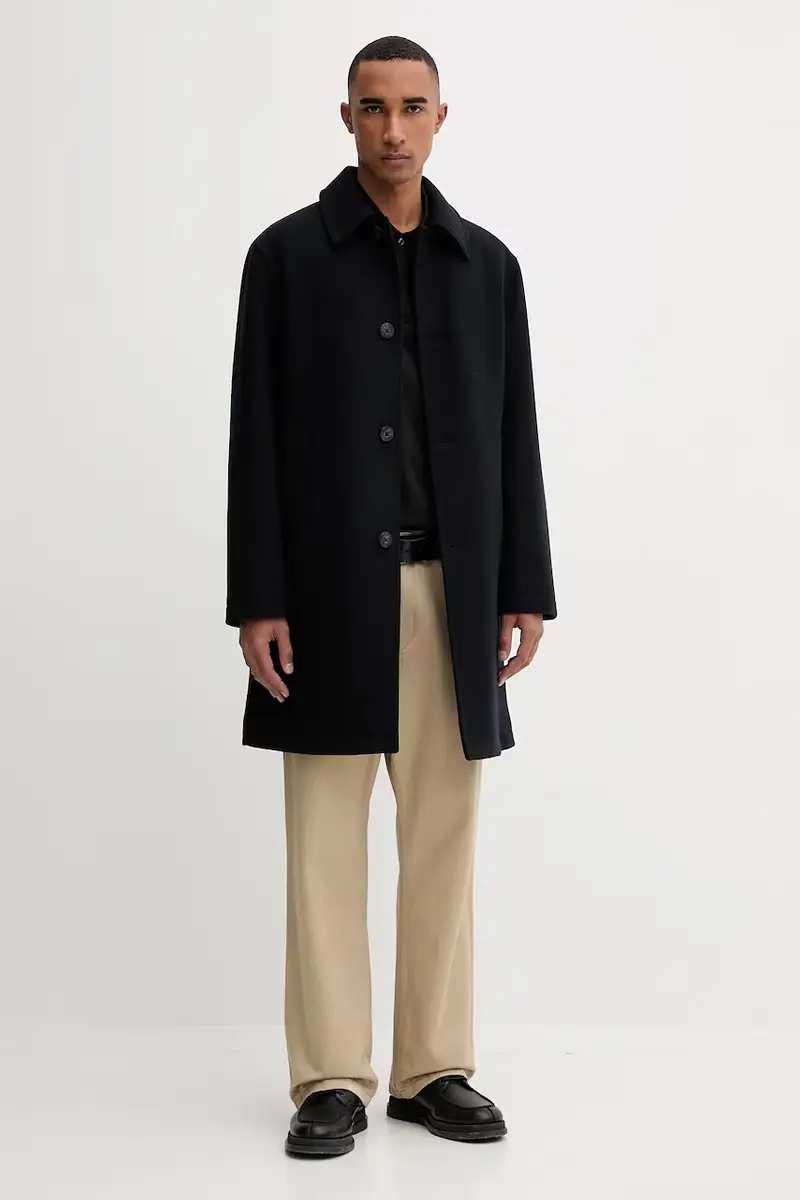 cappotto colore blu navy 5000007664 miniatura 2