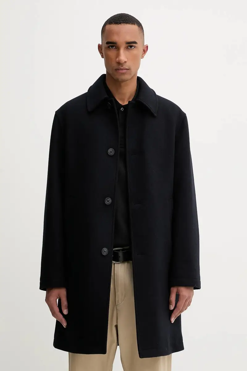 cappotto colore blu navy 5000007664 miniatura 4