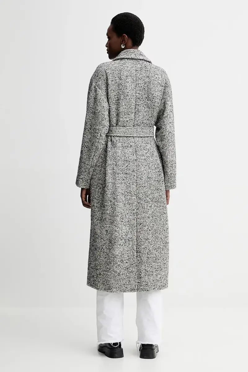 cappotto con lana colore nero 509017671133 miniatura 3