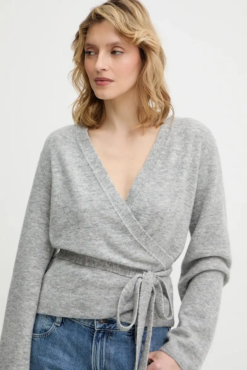 Marc O'Polo Cardigan Grigio 3981348 miniatura 4