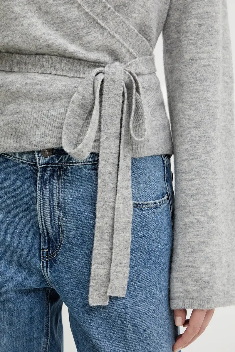 Marc O'Polo Cardigan Grigio 3981348 miniatura 5