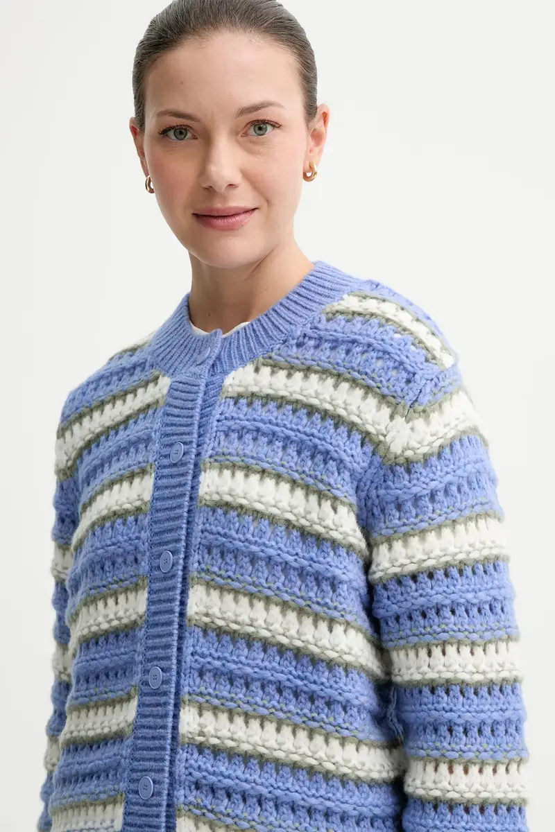 Marc O'Polo Polo Donna Blu 3581349 miniatura 4