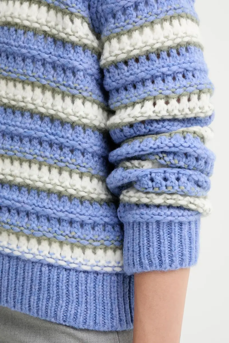 Marc O'Polo Polo Donna Blu 3581349 miniatura 5