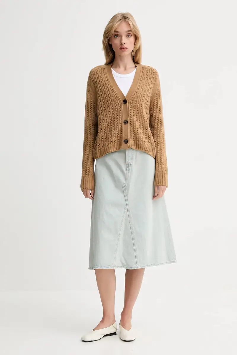 Marc O'Polo Polo Donna Beige 3693747 miniatura 2