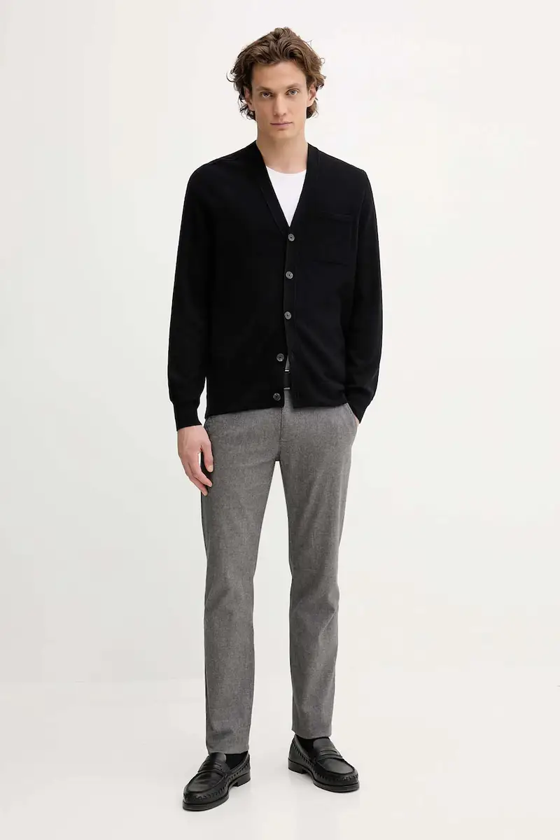 Marc O'Polo Polo Uomo Nero 3427154 miniatura 2