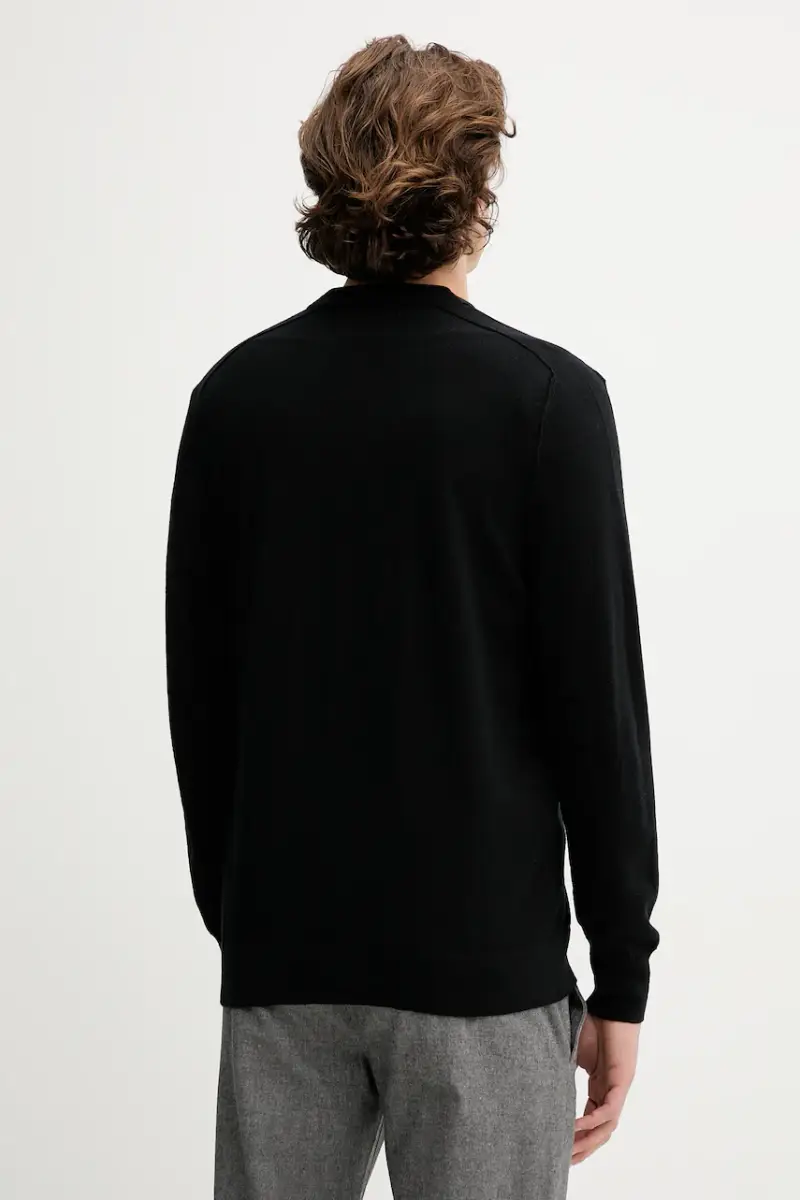 Marc O'Polo Polo Uomo Nero 3427154 miniatura 3