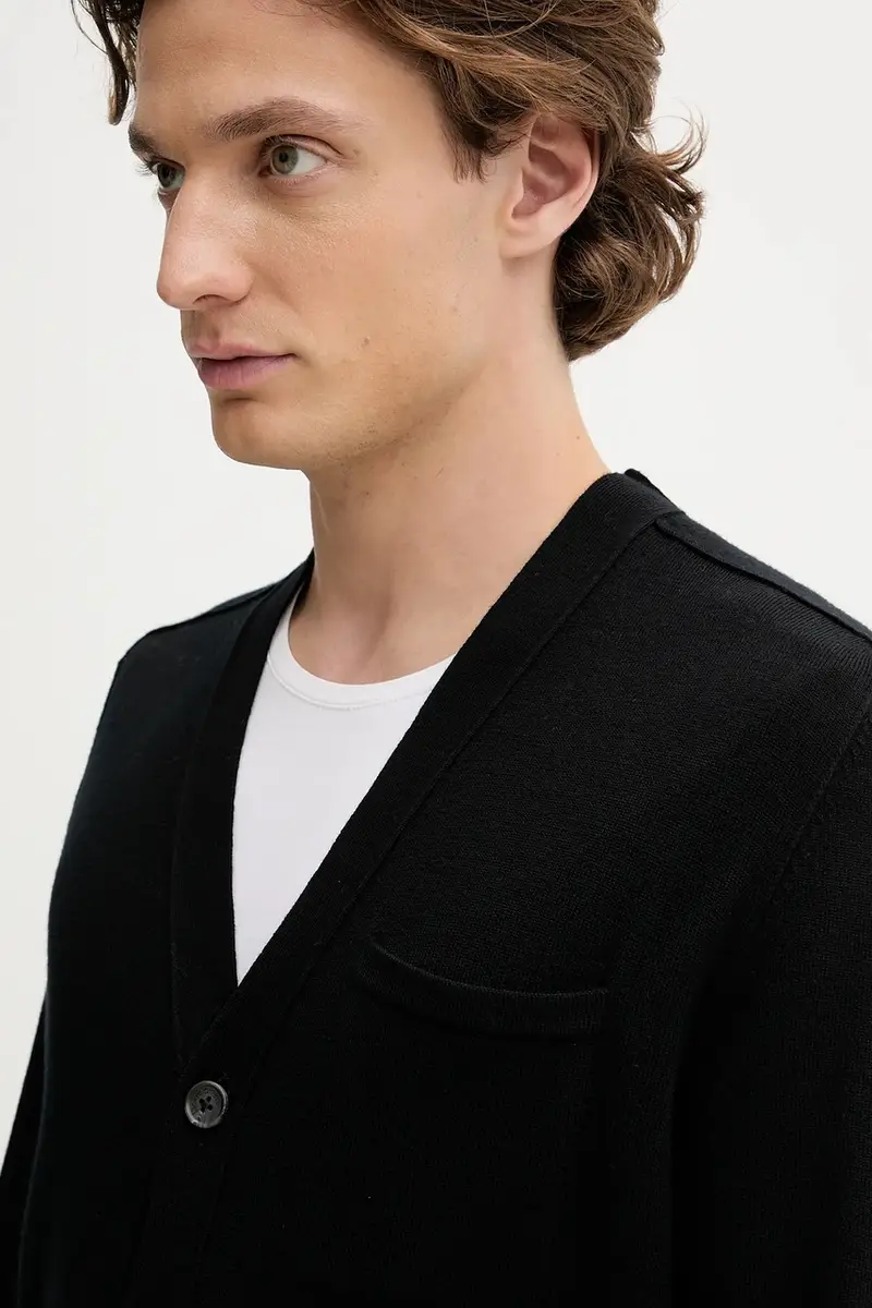 Marc O'Polo Polo Uomo Nero 3427154 miniatura 4