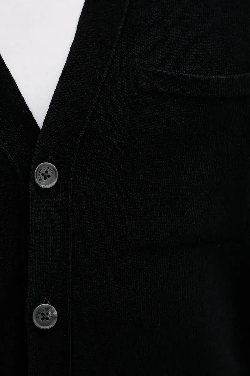 Marc O'Polo Polo Uomo Nero 3427154 miniatura 5