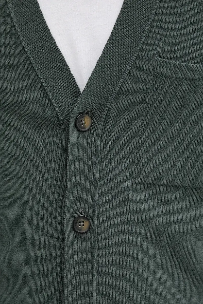 Marc O'Polo Polo Uomo Verde 3670008 miniatura 5