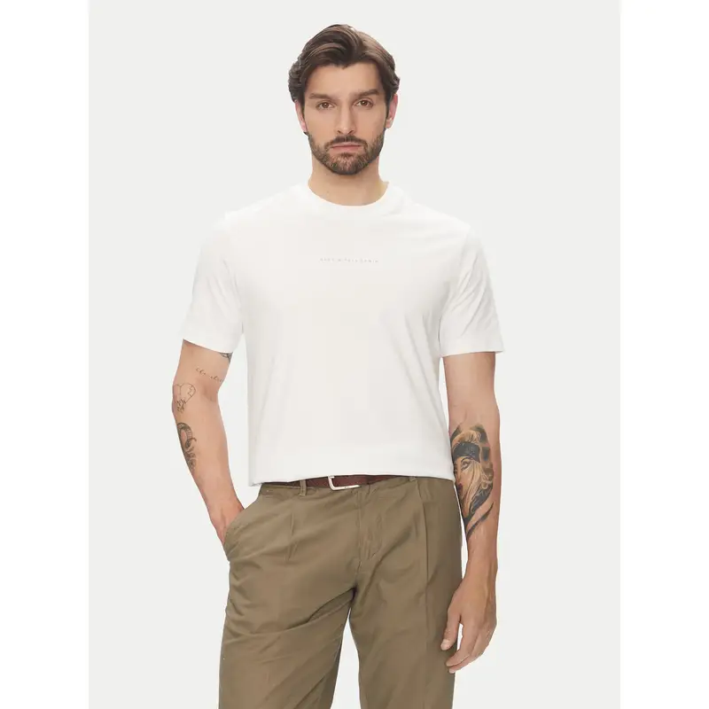 T-shirt 500 0006 809 Bianco Relaxed Fit