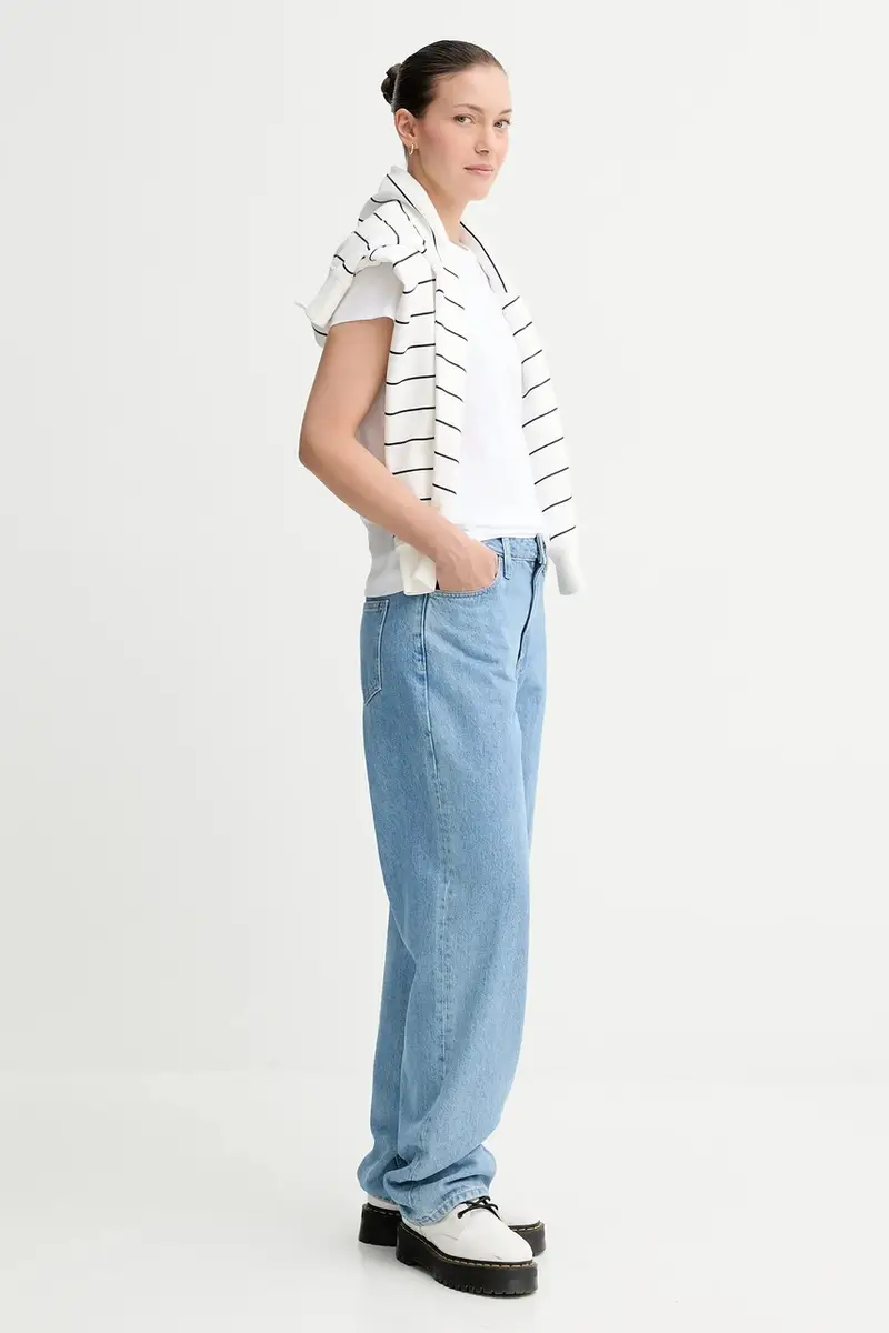 felpa in cotone donna colore bianco 5000007098 miniatura 4