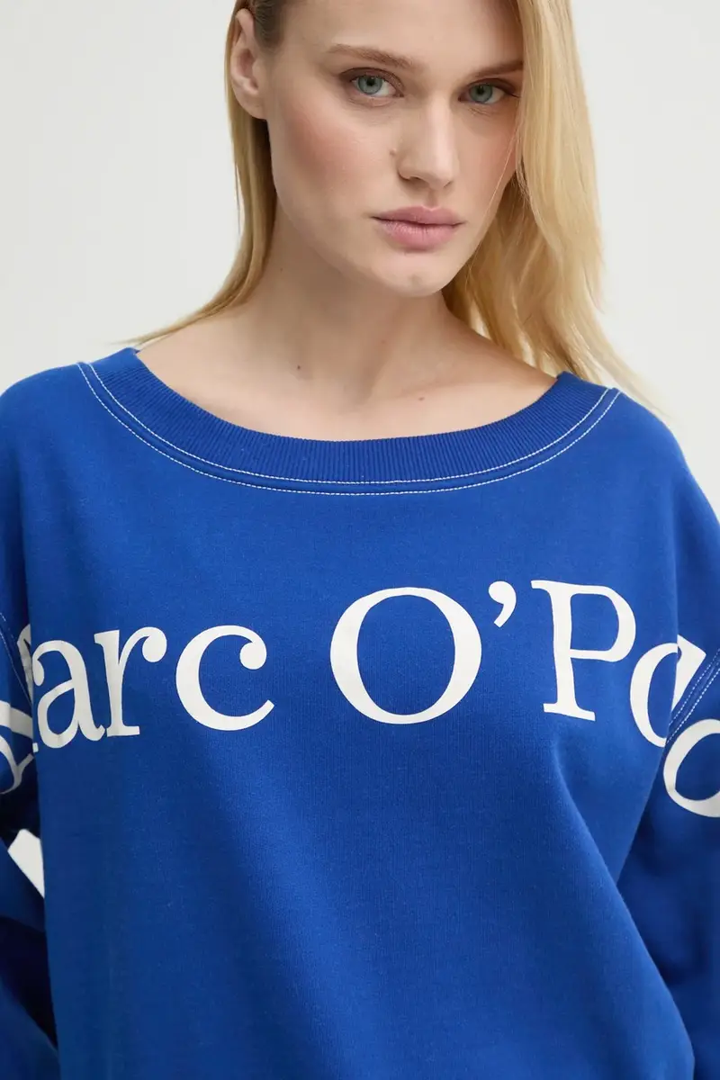 felpa in cotone donna colore blu 502407354067 miniatura 4