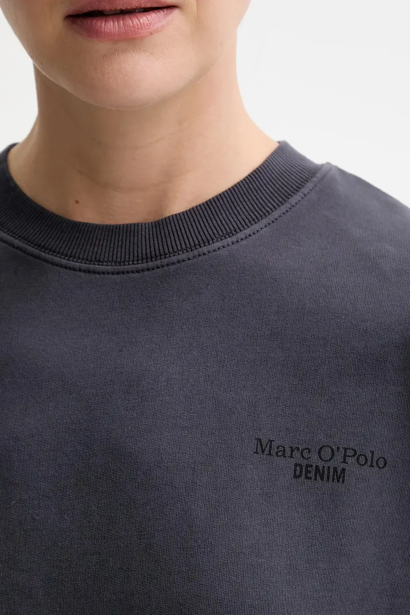 felpa in cotone donna colore blu navy 5000007724 miniatura 5