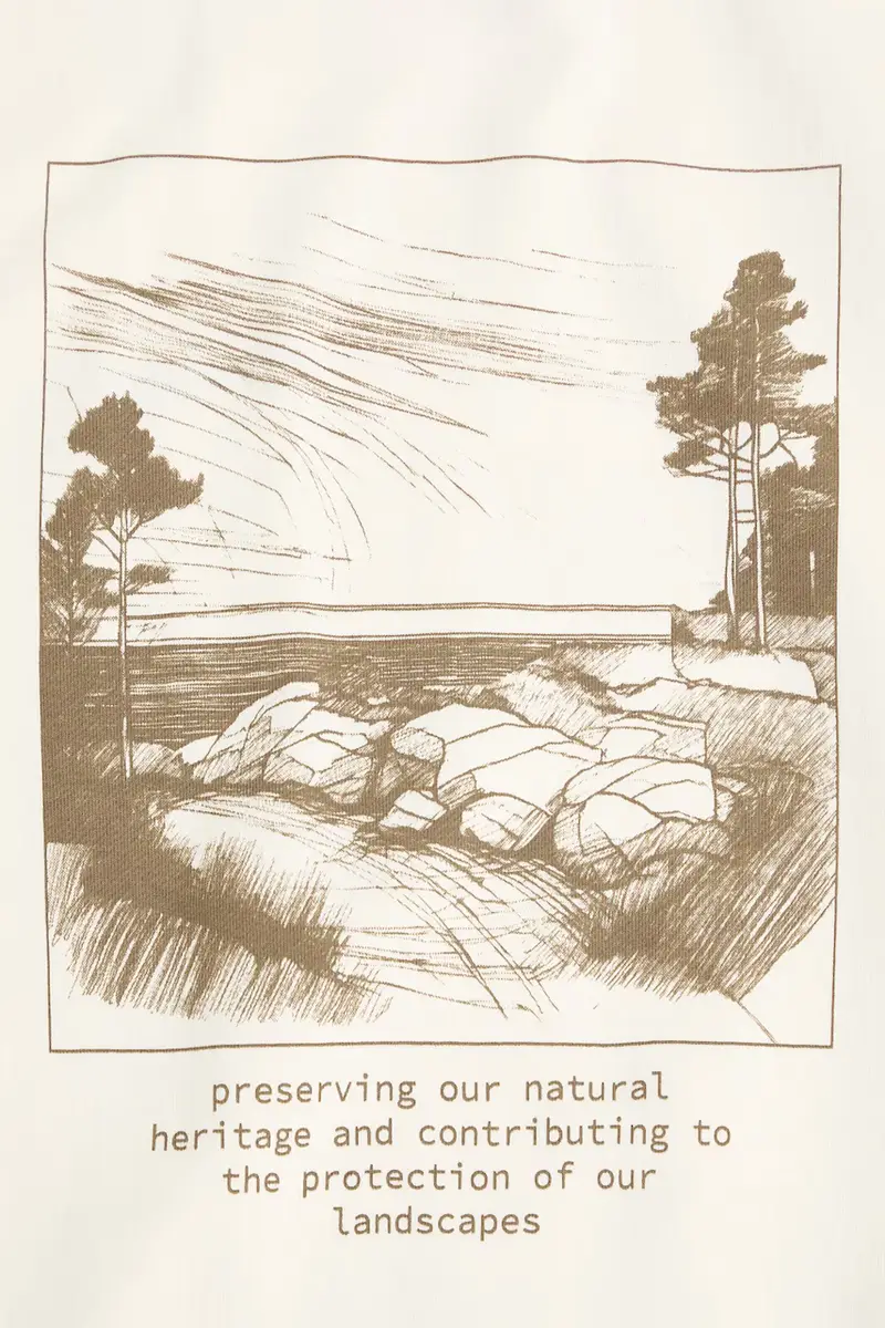 felpa in cotone uomo colore beige 528401054020 miniatura 5