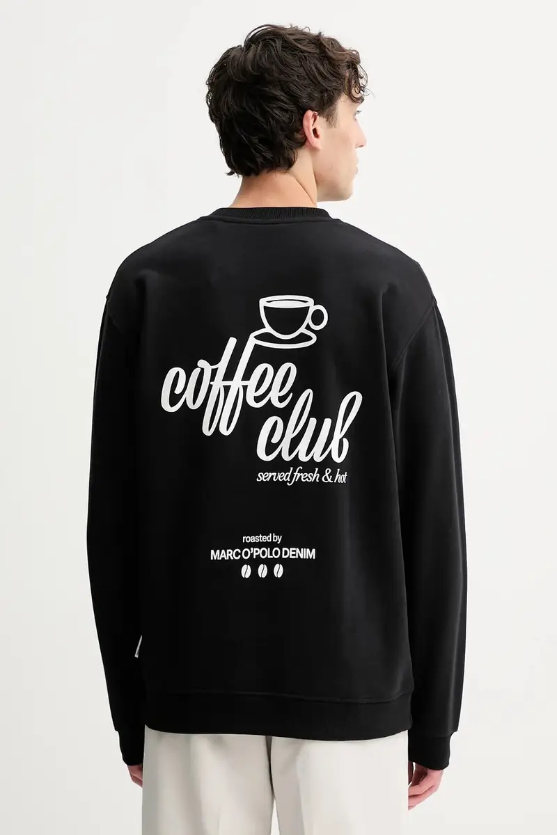 felpa in cotone uomo colore nero 5000007320 miniatura 3