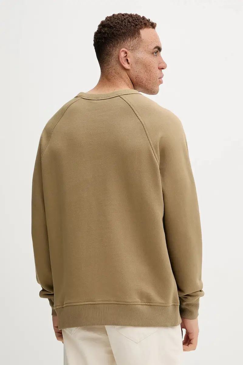 felpa in cotone uomo colore verde 5000007165 miniatura 3