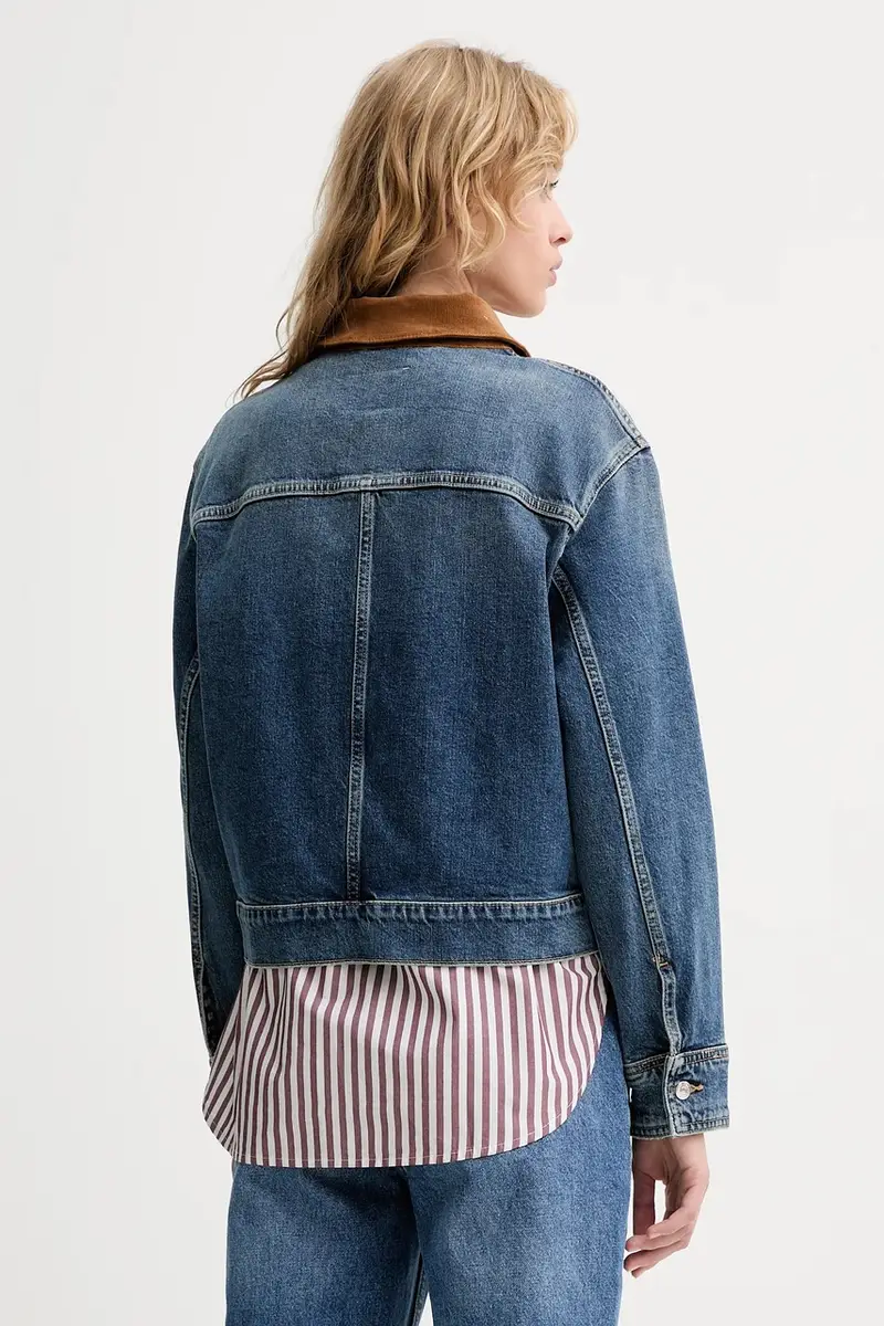 giacca di jeans colore blu 508910225011 miniatura 3